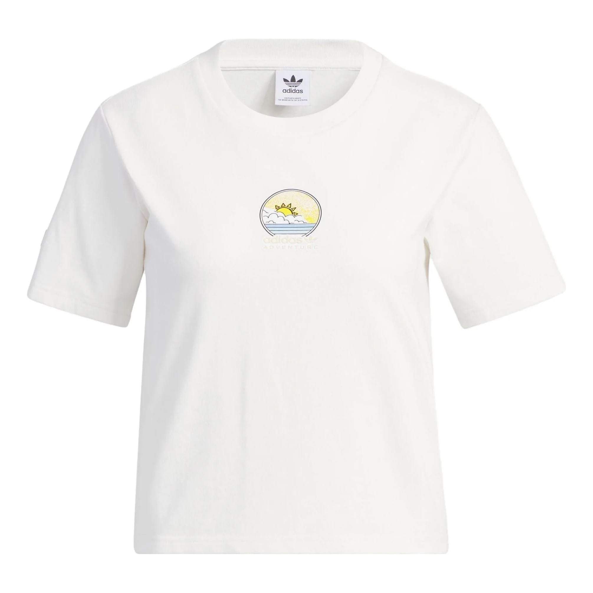 (WMNS) adidas Outdoor T-Shirt 'White' IK8611 - 1