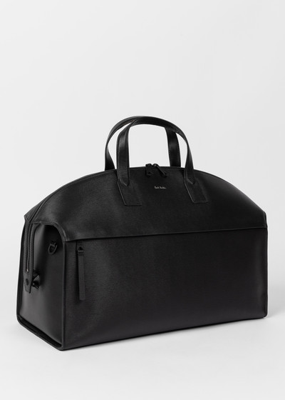 Paul Smith Black Grained Leather Holdall Bag outlook