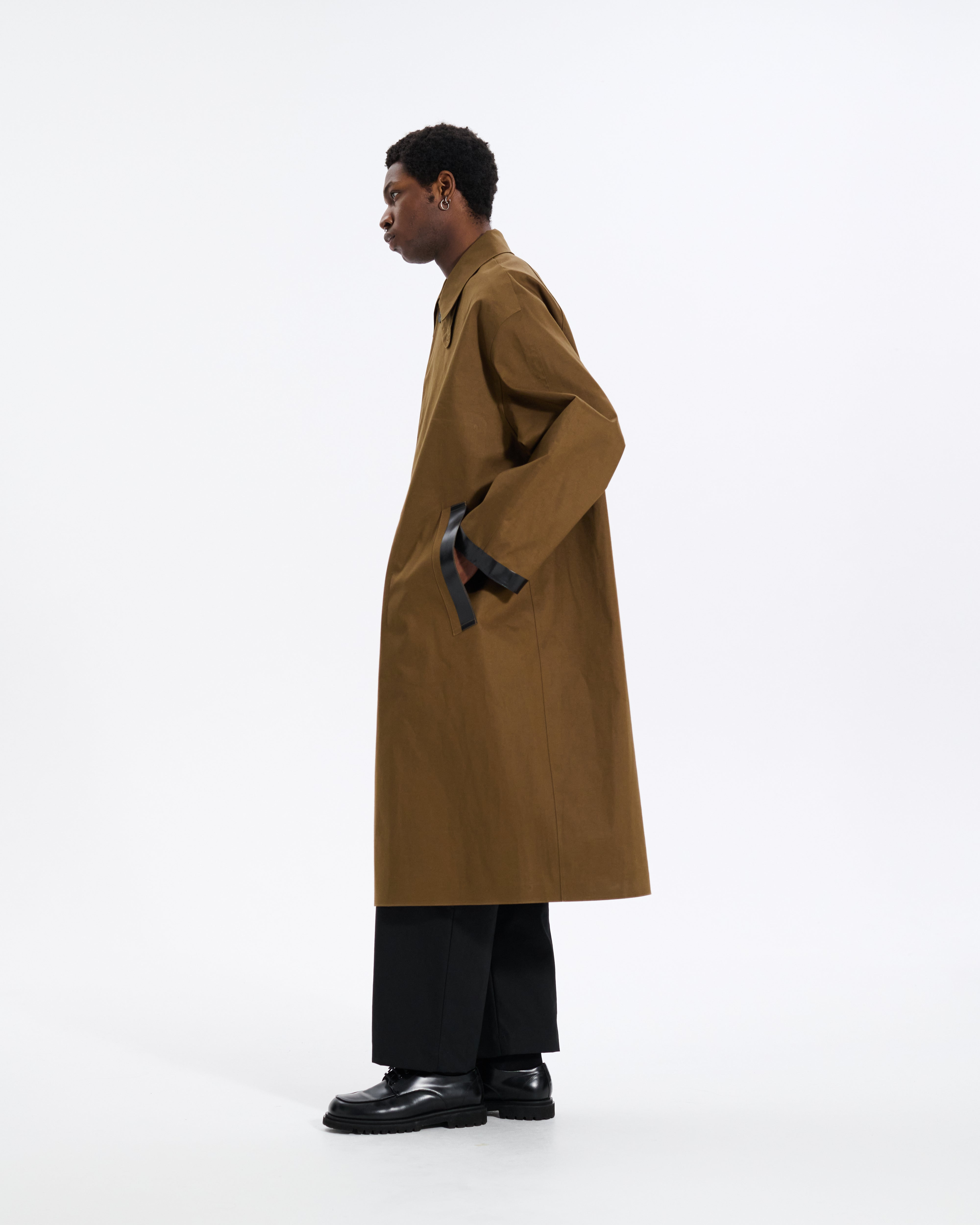 Ettrick Rubberised Long Coat - 4