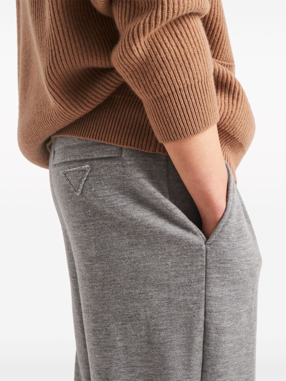 cotton track pants - 5