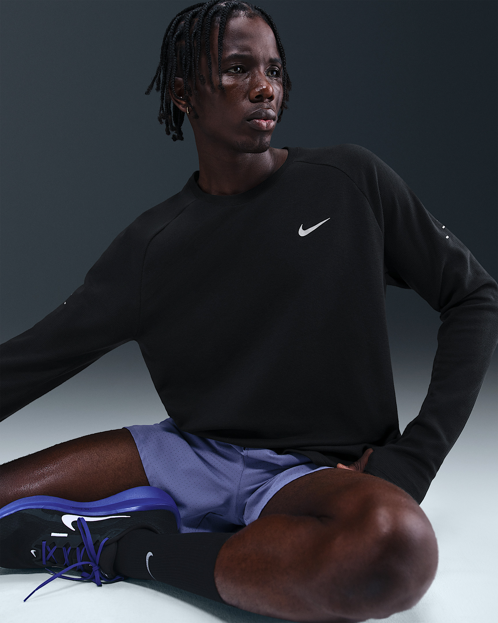 Nike Stride Men's Dri-FIT Running Waffle Crew - 3
