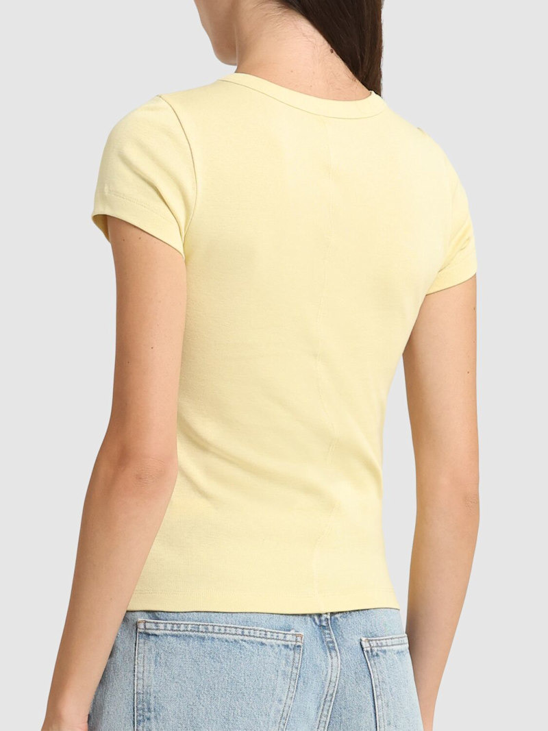 Car organic cotton rib s/s baby t-shirt - 3