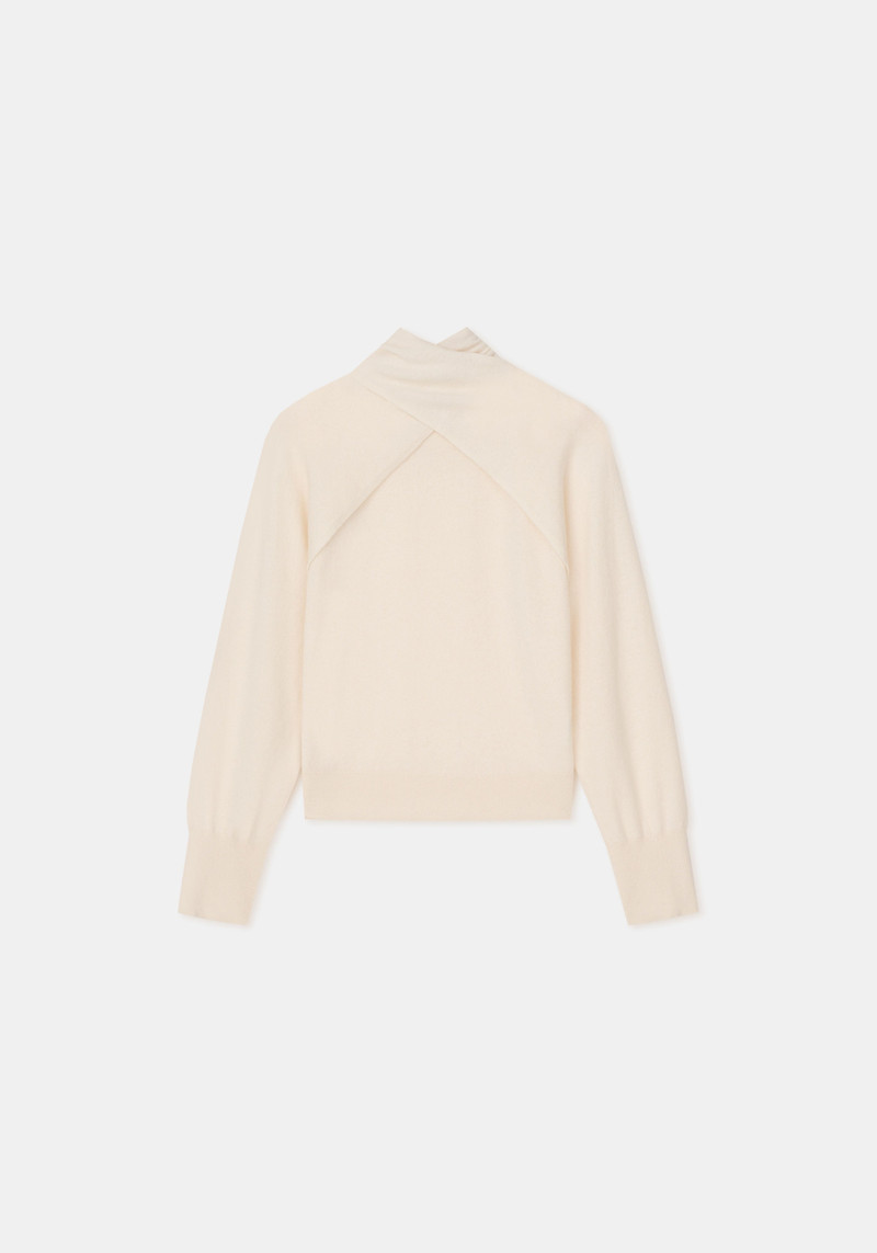 NEST Neck detail cashmere blend sweater 1