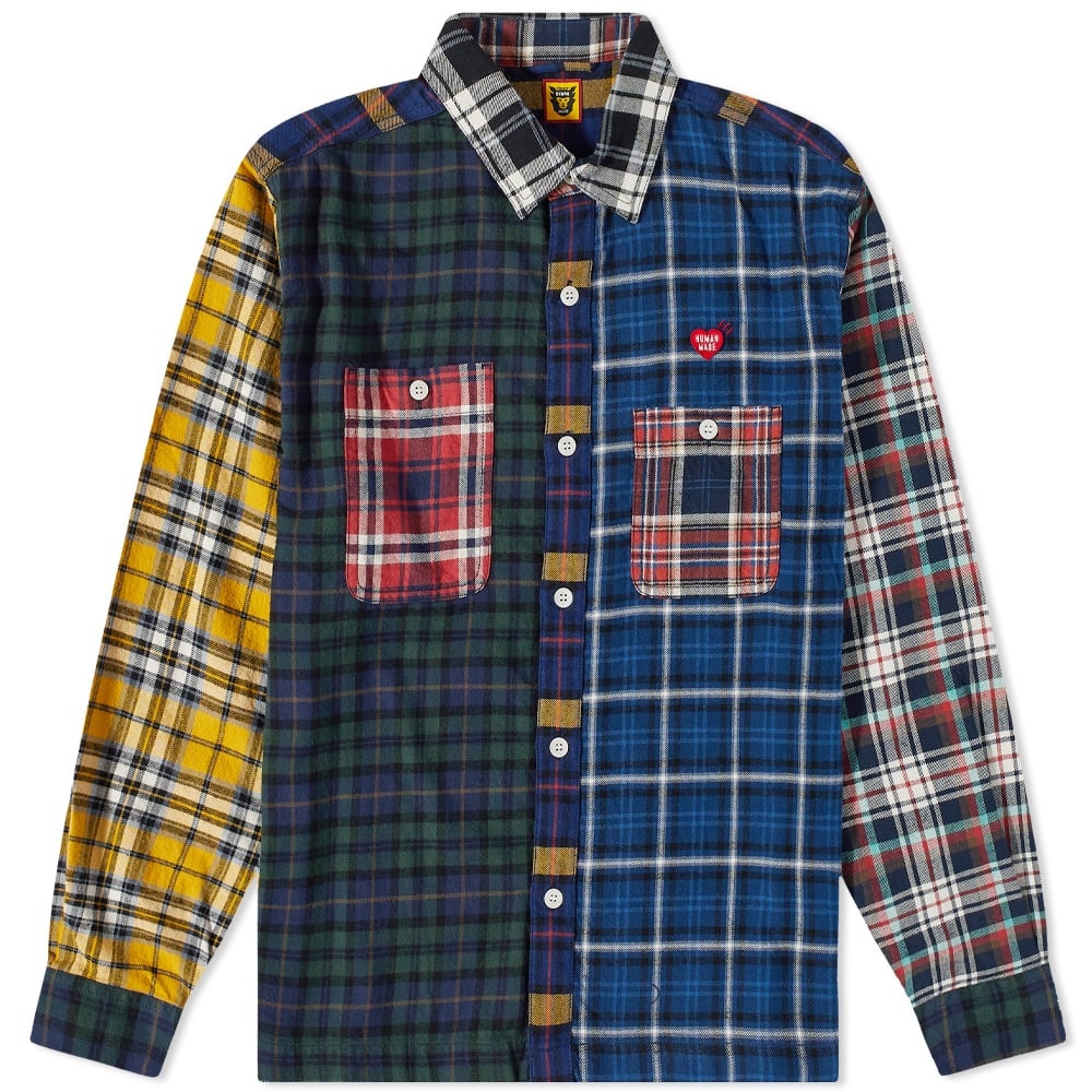 Human Made Crazy Check Flannel Shirt - 1