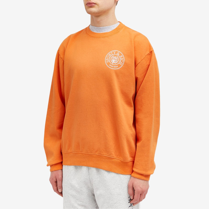 Sporty & Rich Sporty & Rich Conneticut Crest Crew Sweat outlook