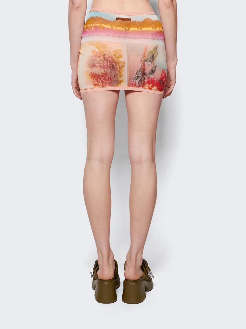 Jean Paul Gaultier Mini Floral Patchwork Skirt 5