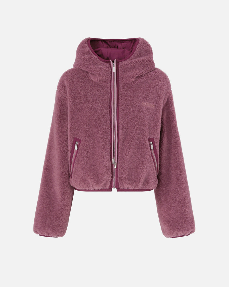 TEDDY-EFFECT FLEECE HOODIE 1