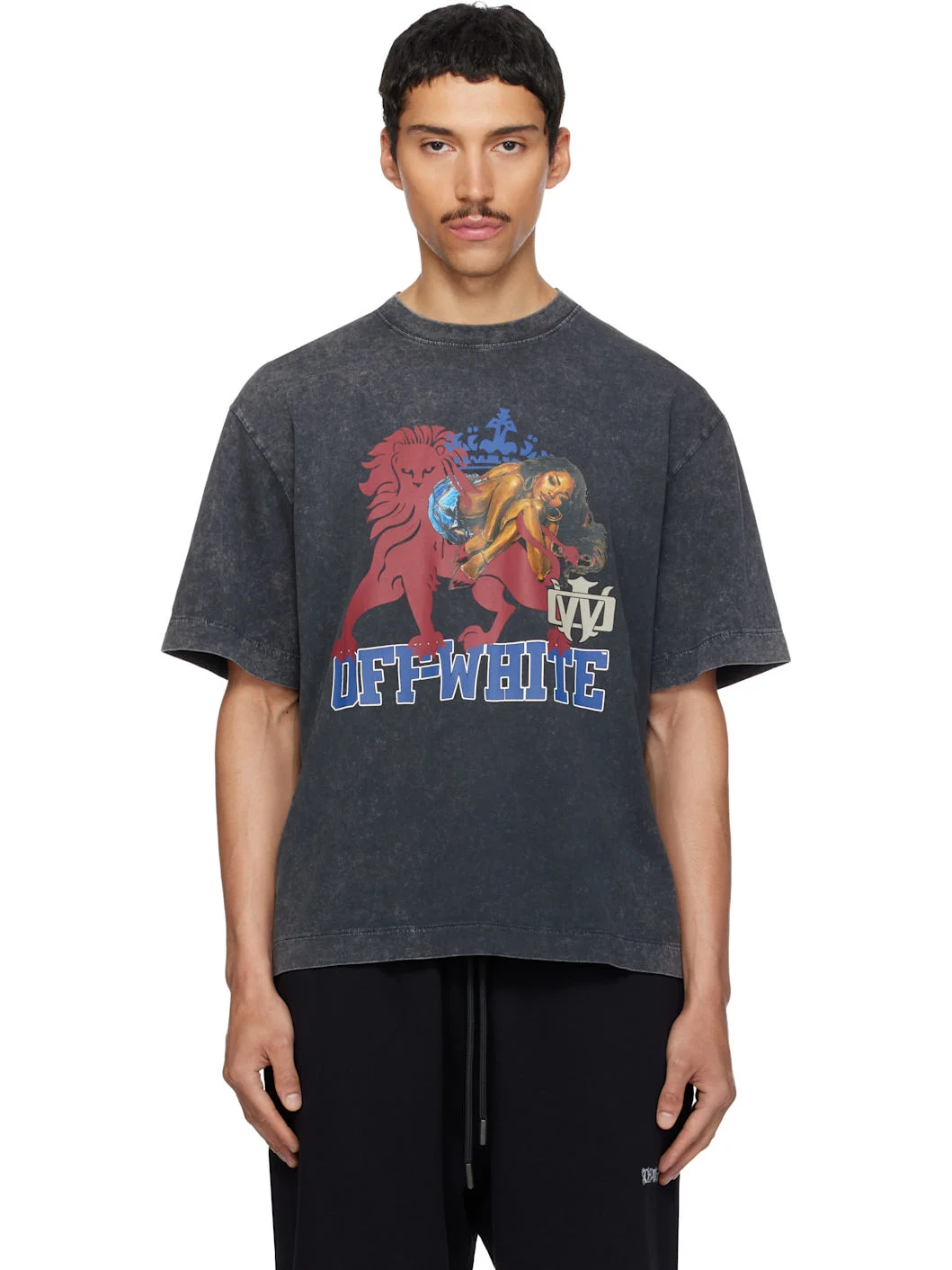 Black Royal Girl Skate T-shirt - 1