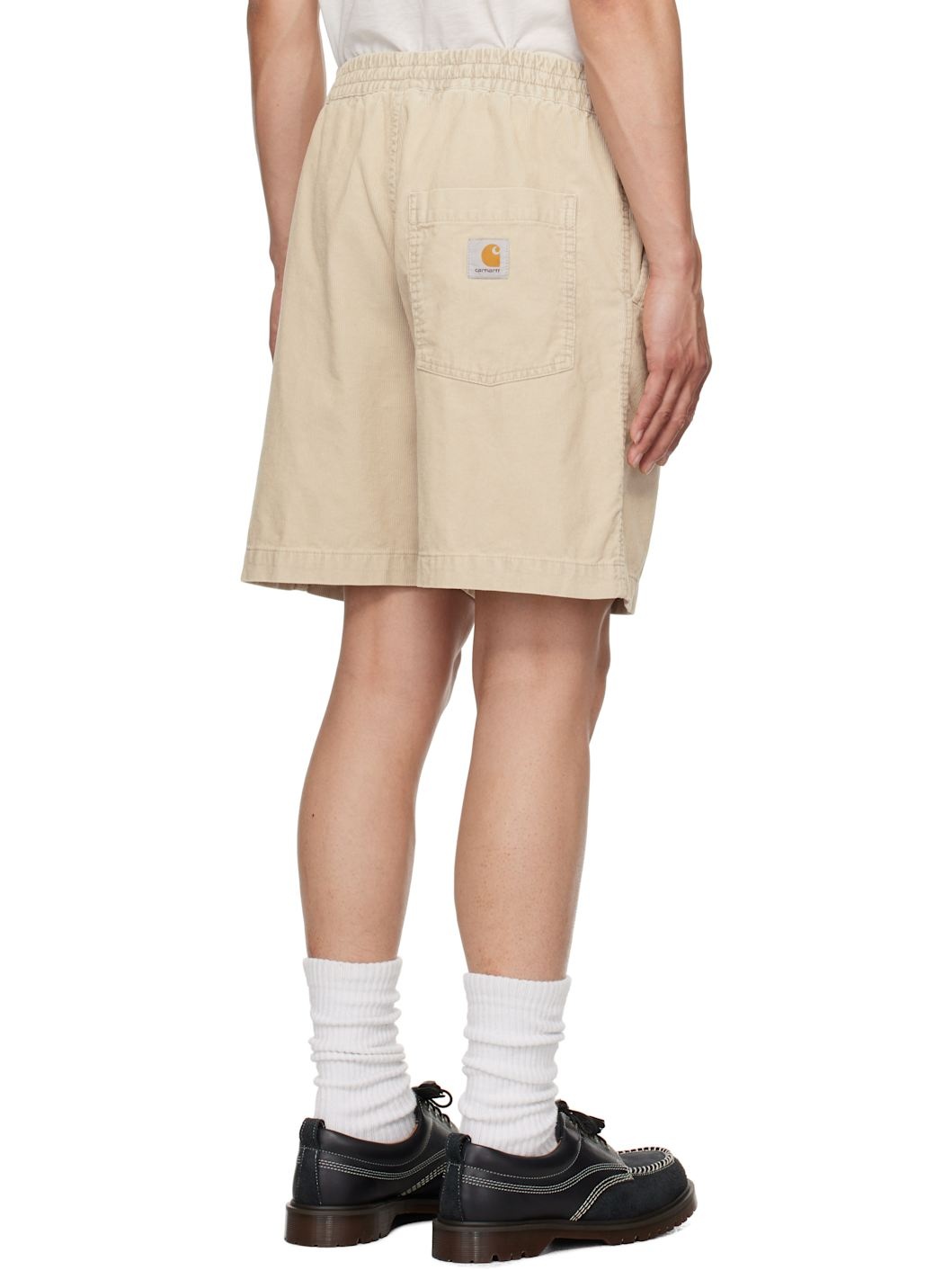 Beige Reynold Shorts - 3