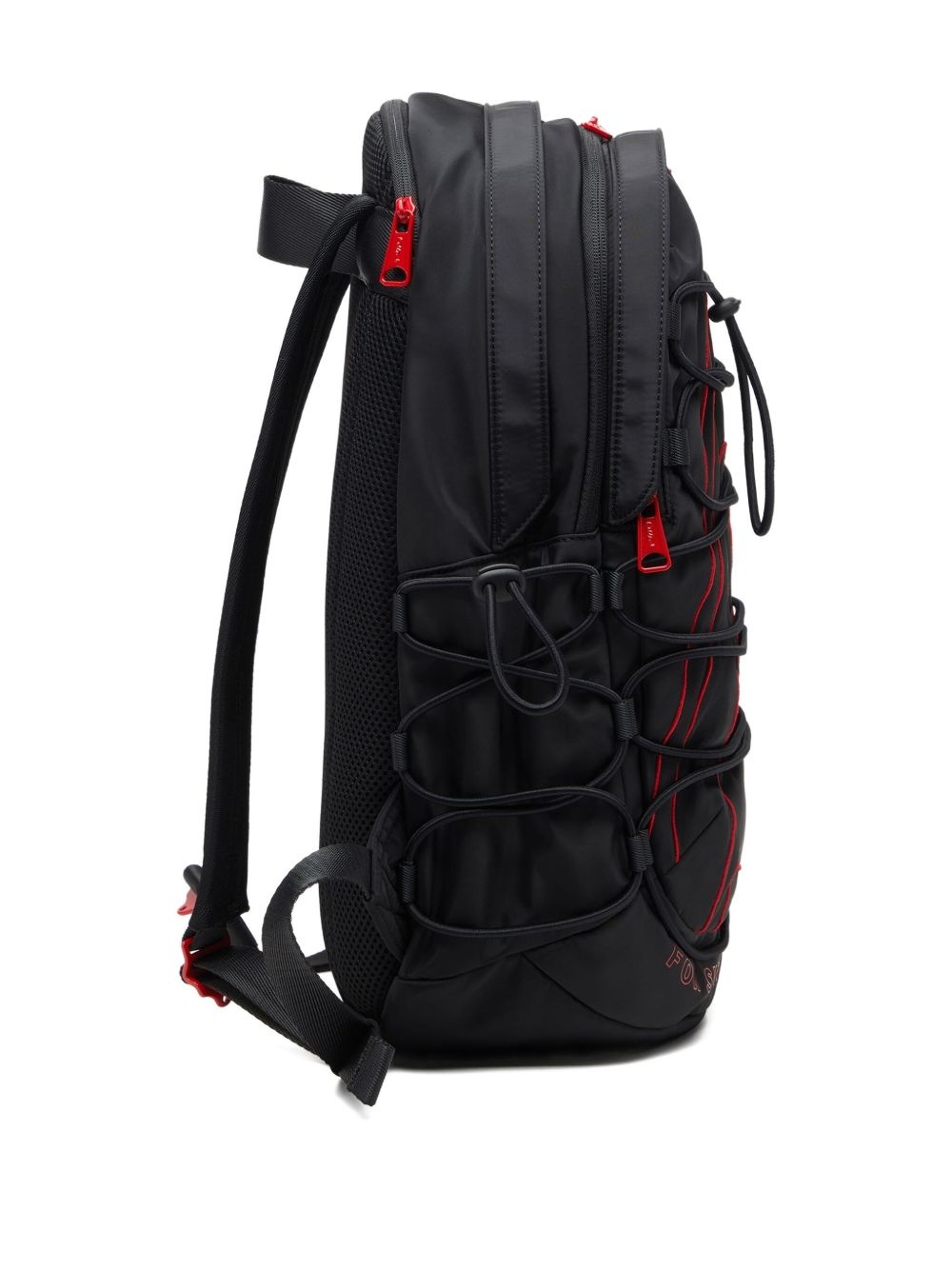 Tech-D drawstring-detail backpack - 5