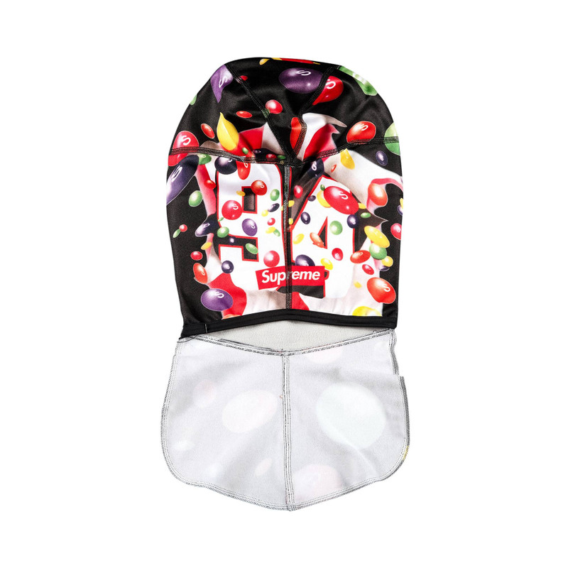 Supreme Supreme x Skittles x Castelli Balaclava 'Black' outlook
