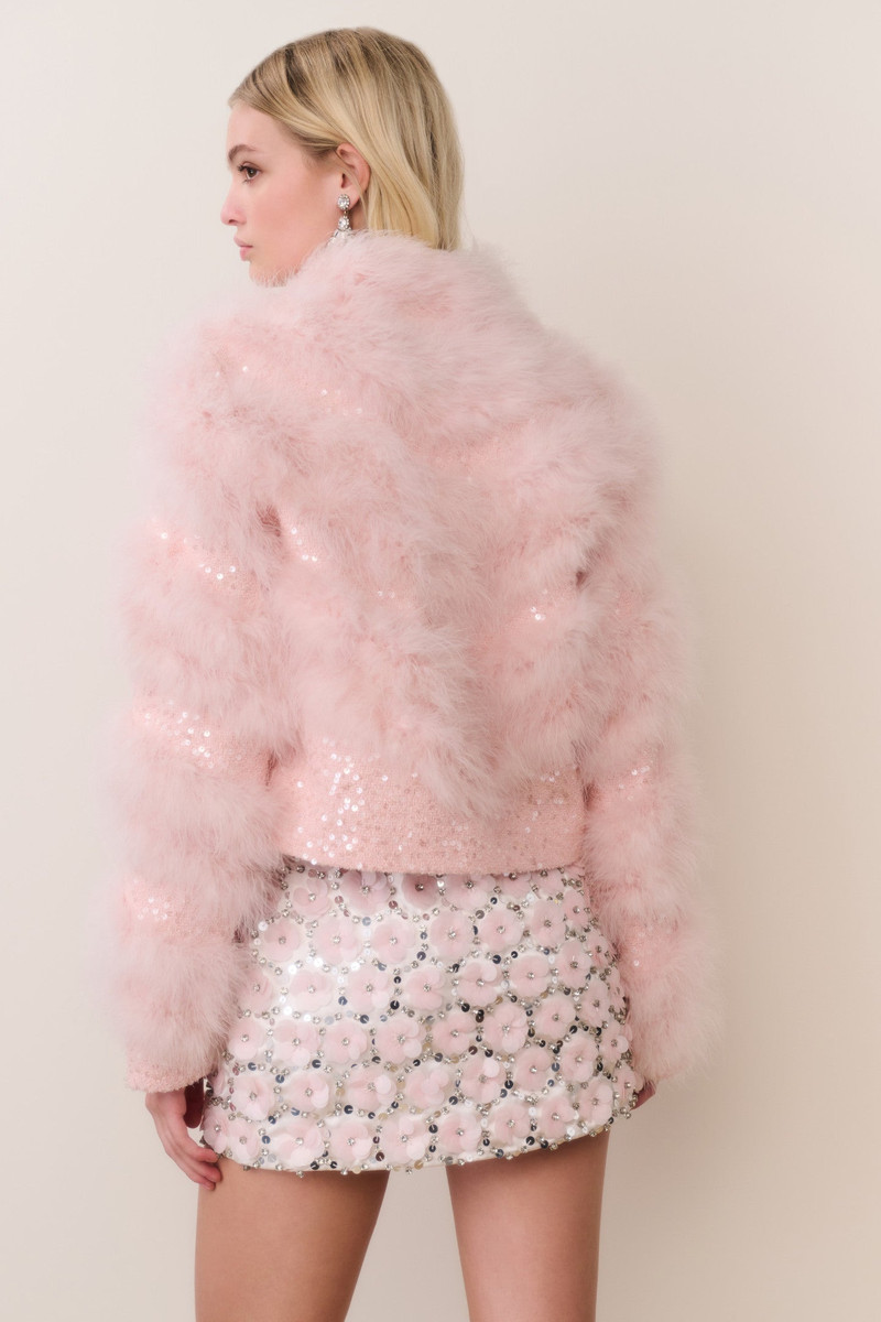 Curran Feather & Sequin Jacket 6
