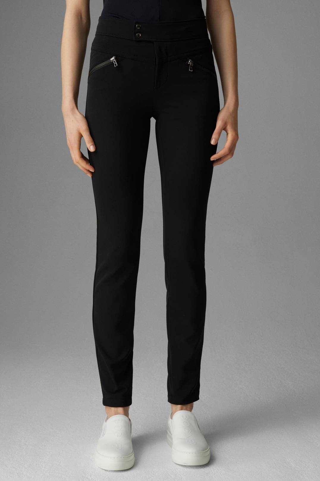 LINDY STRETCH PANTS IN BLACK - 2