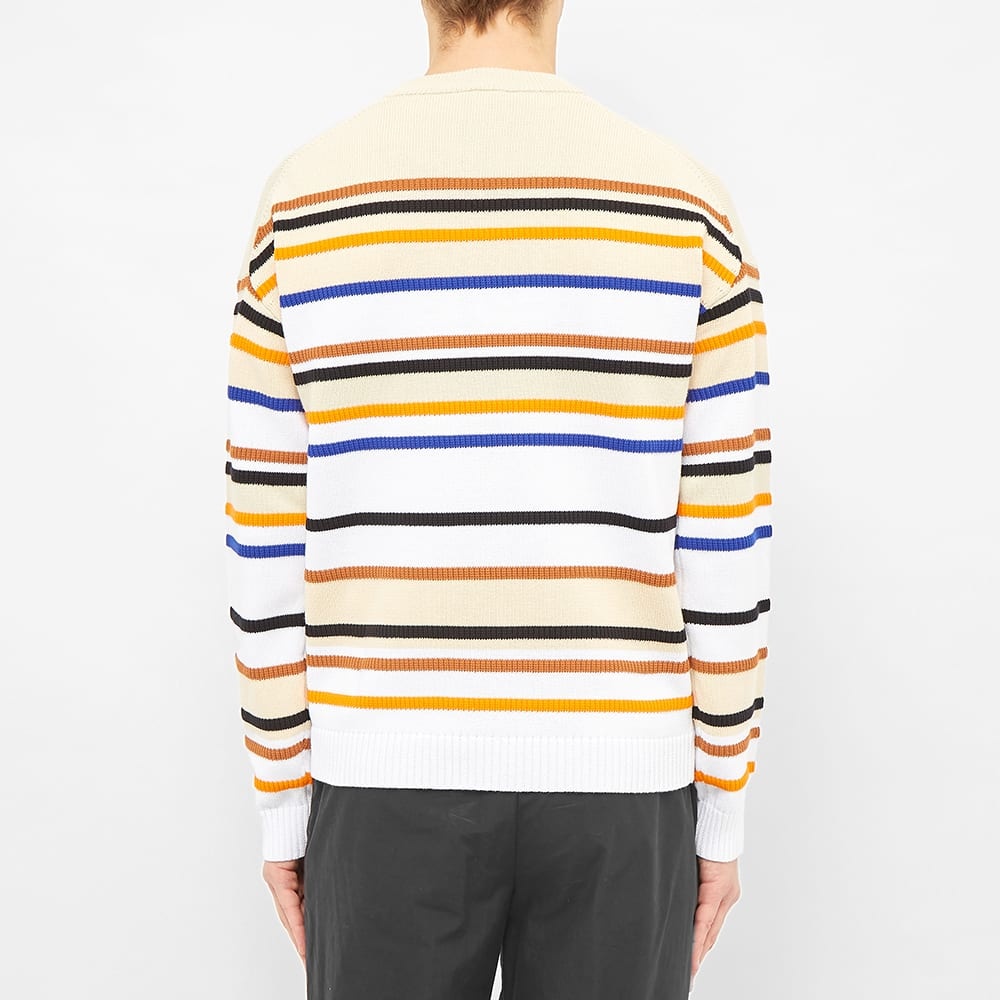 Kenzo Striped Logo Knit Jumper - 5