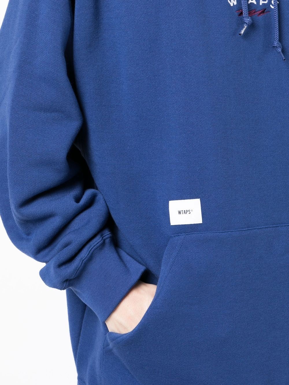 logo-print pullover hoodie - 5