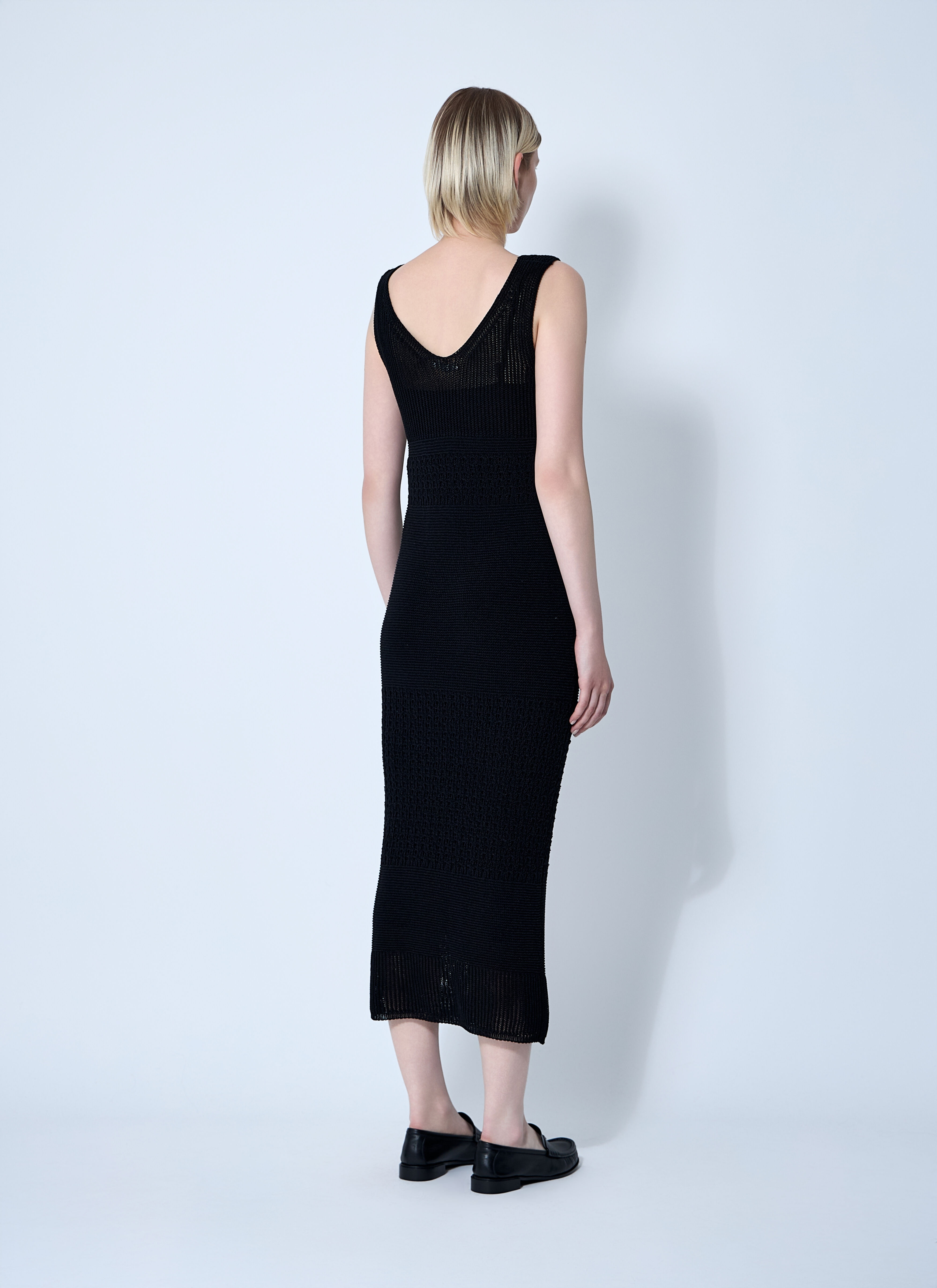 Valois Crochet Midi Dress - 4