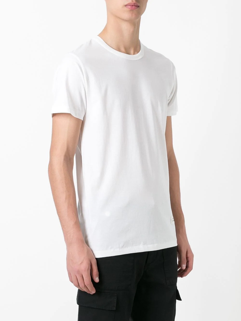 plain jersey T-shirt  - 3