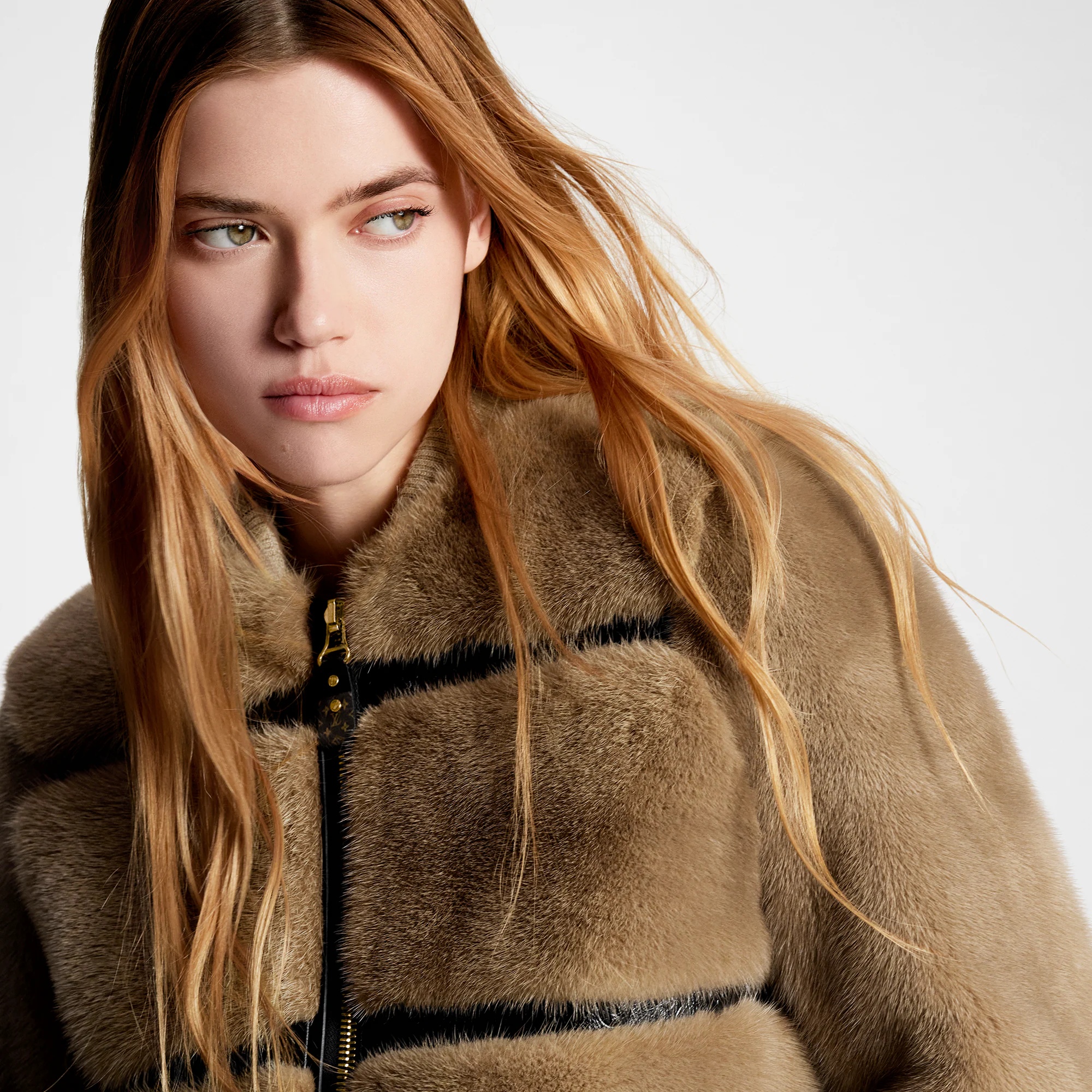 Bomber Collar Mink Jacket - 2