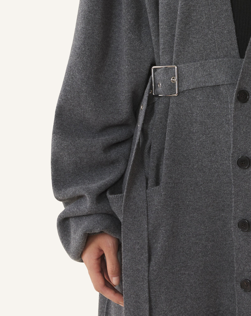 WOOL AND CASHMERE OVERSIZED CARDIGAN 5