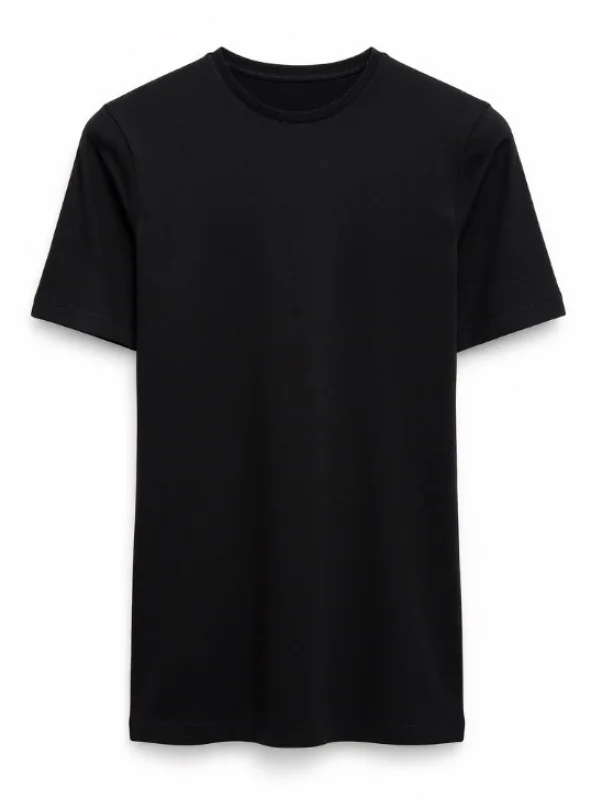 Classic Jersey Tee in Black - 1
