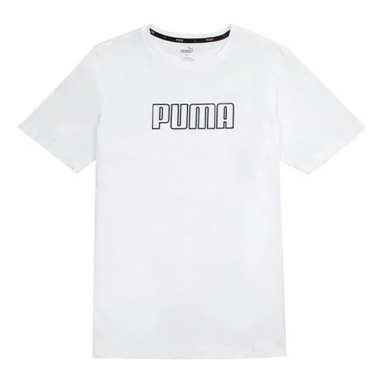 Puma Essentials Logo T-shirt 'White' 671602-02 - 1