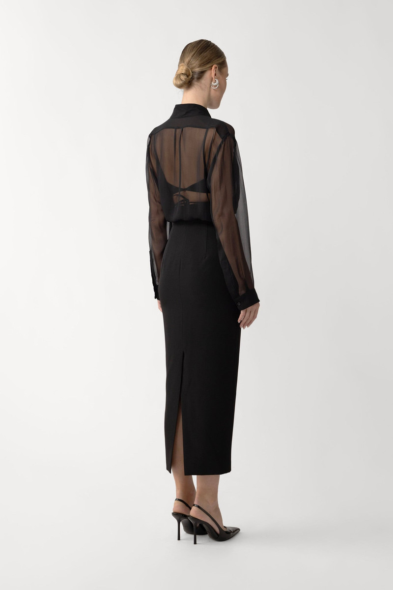 SAU LEE FALLON SILK SHIRT outlook