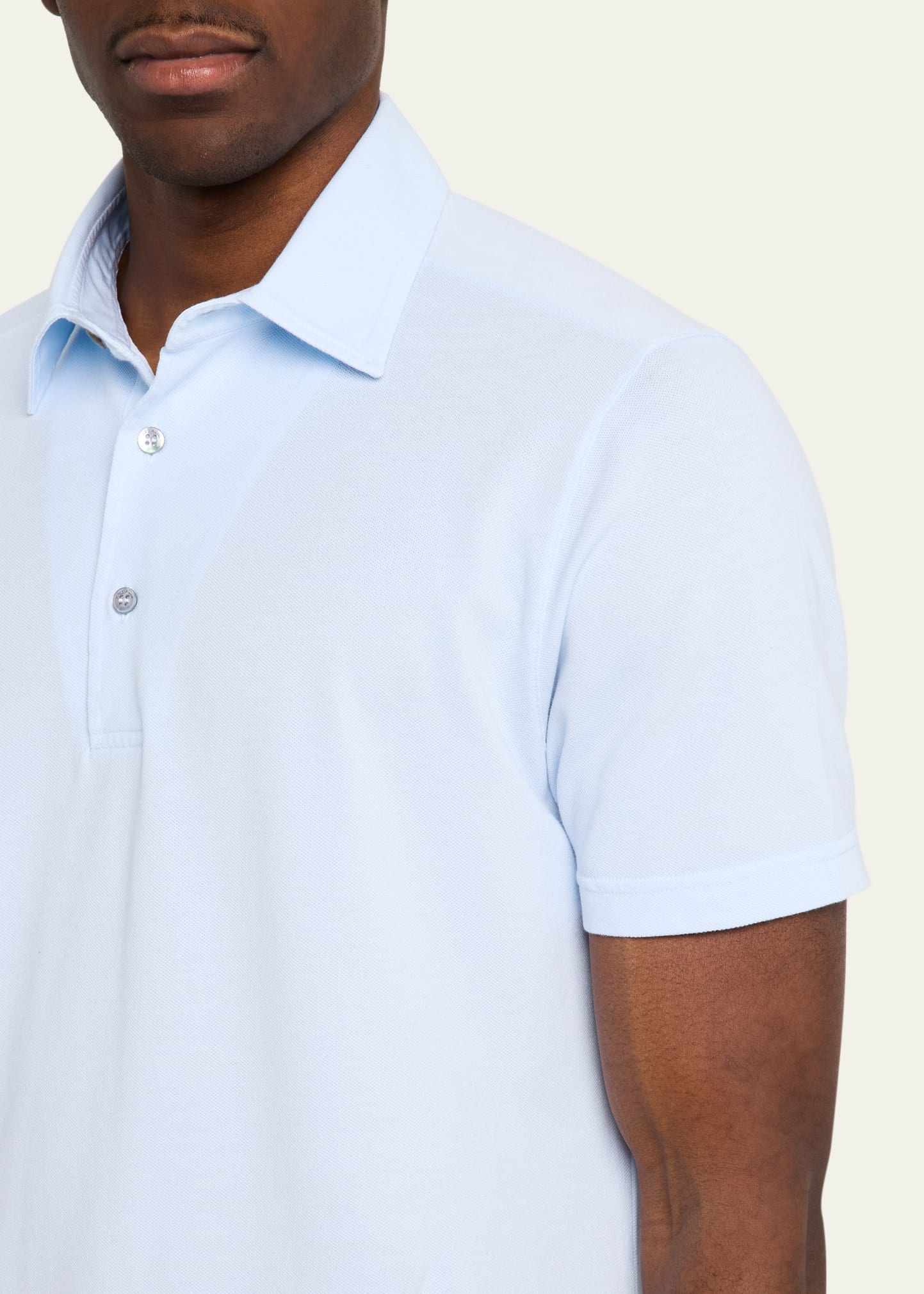 Men's Cotton Pique Polo Shirt - 5