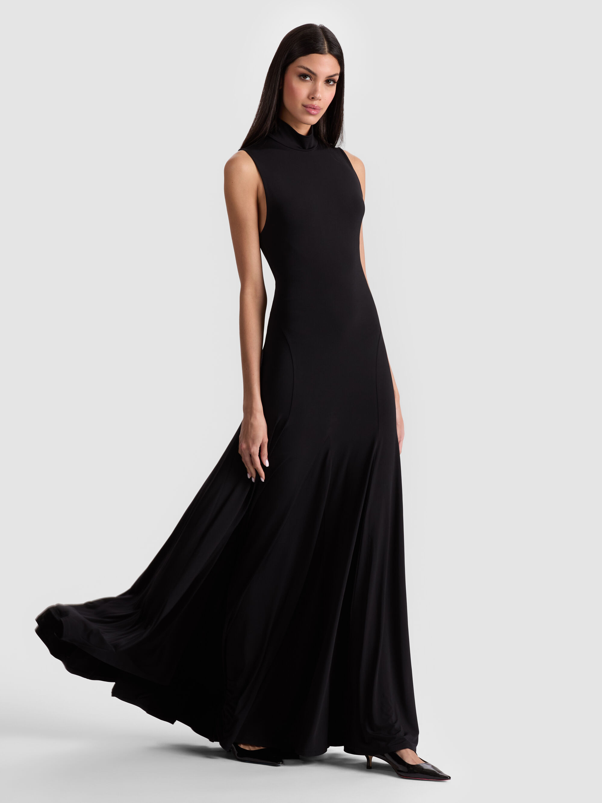 AUGUSTA OPEN BACK MAXI DRESS - 2
