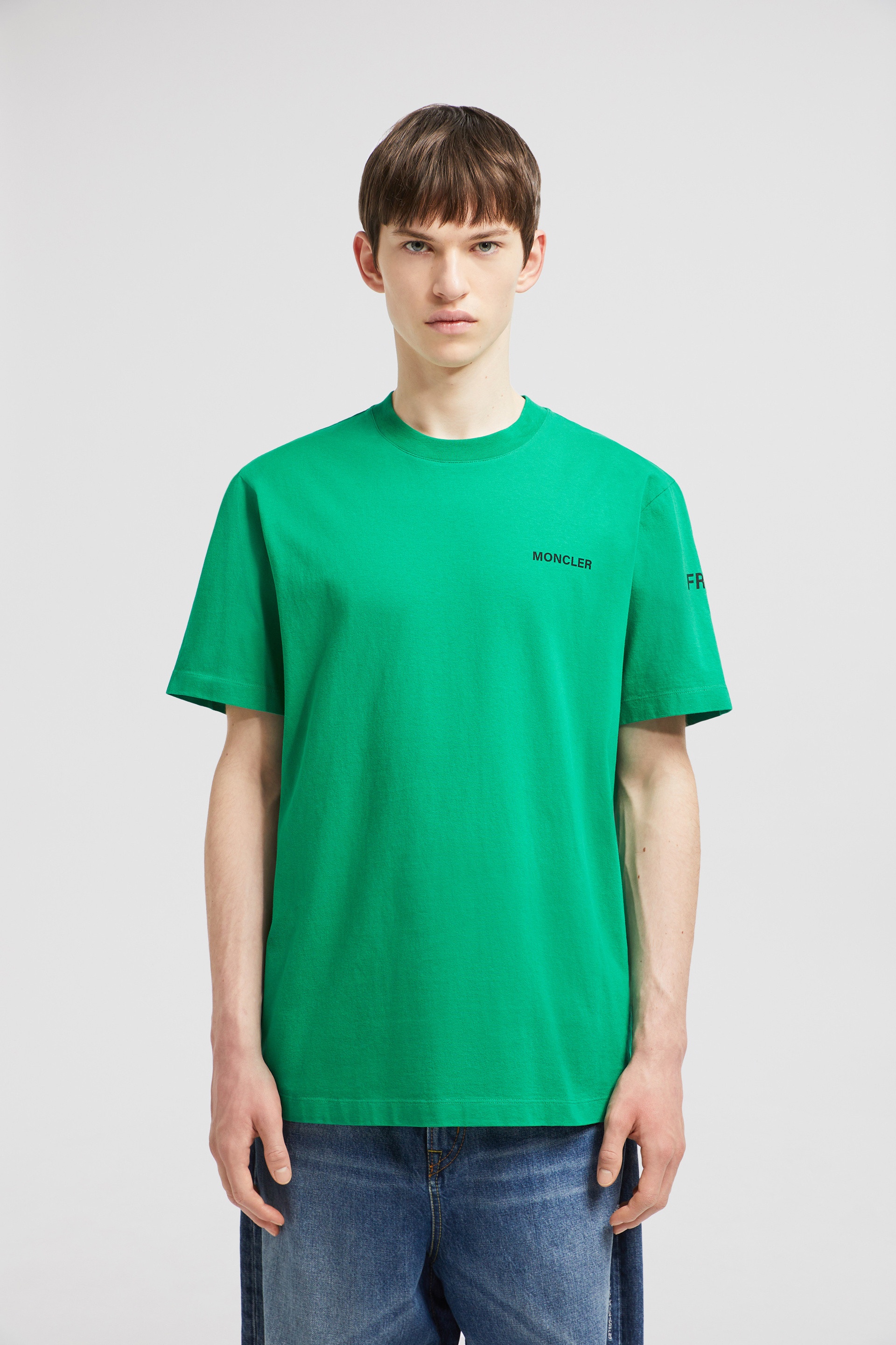 Moncler x FRGMT Maxi Logo Cotton T-Shirt - 3