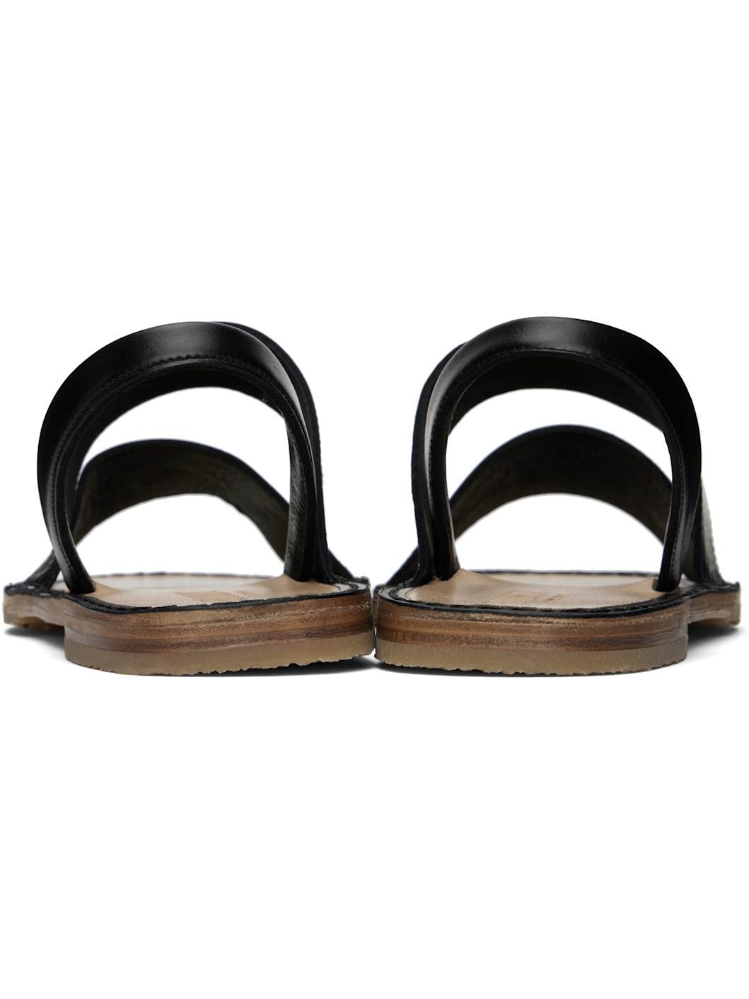 Black Aloc Sandals - 2