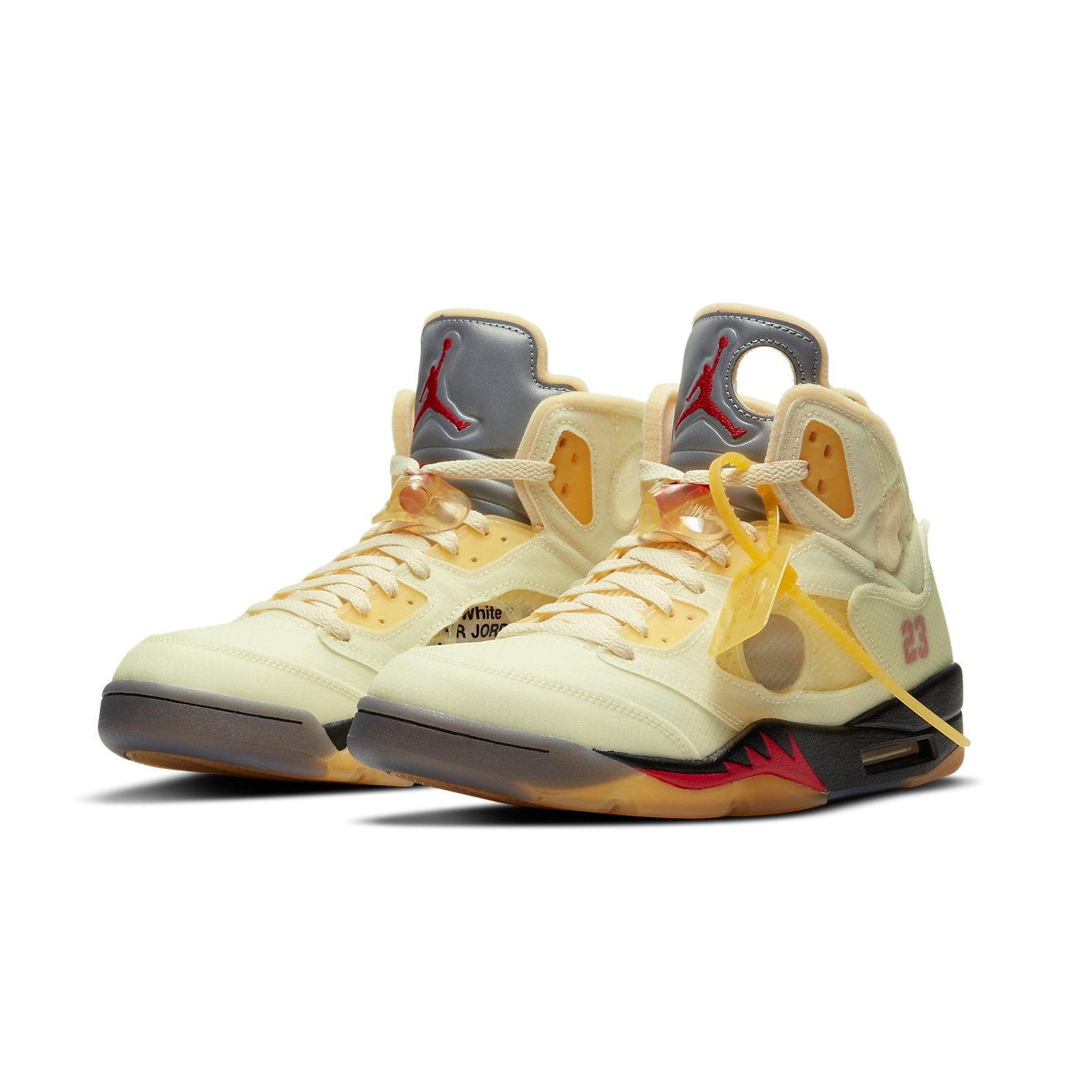 Off-White x Air Jordan 5 SP 'Sail' DH8565-100 - 3