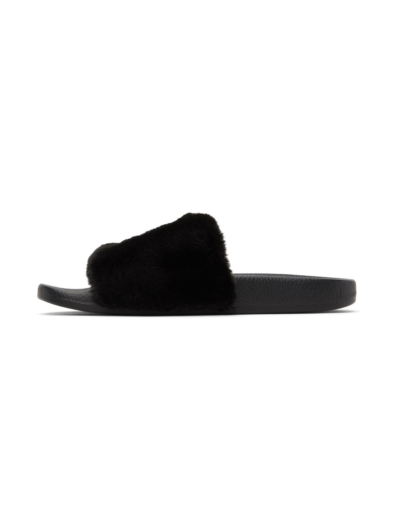 Black Shelly Slides 3