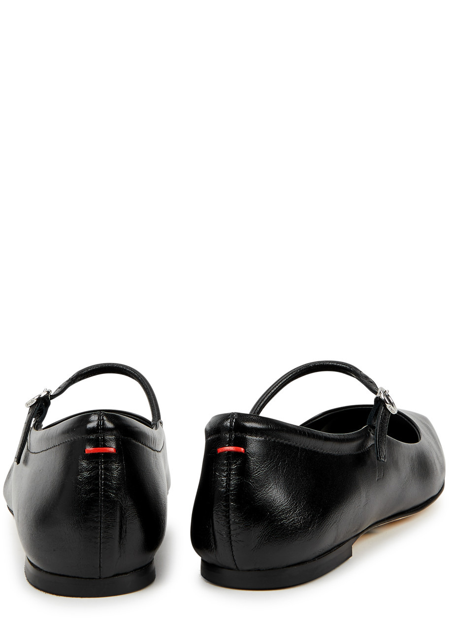 Uma leather ballet flats - 3