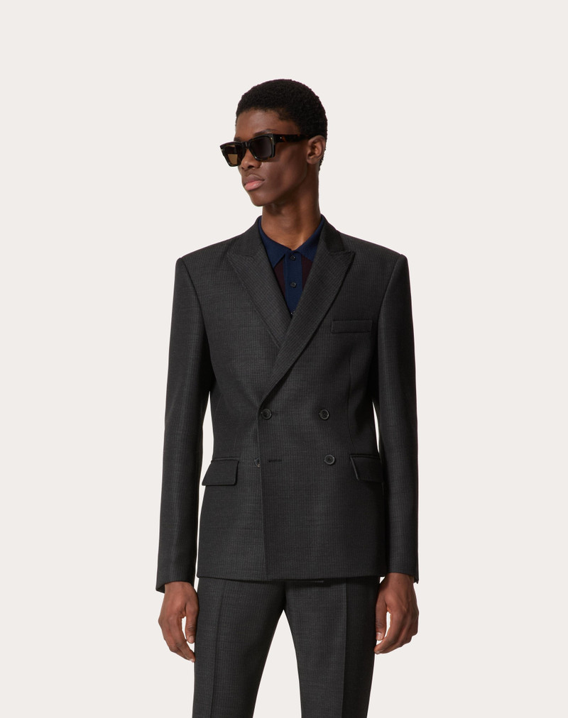 DOUBLE-BREASTED WOOL JACKET 3