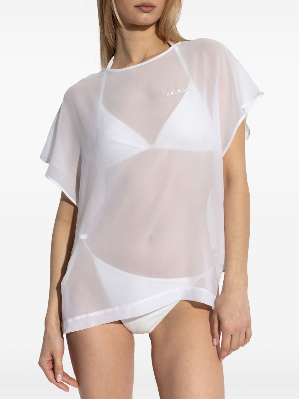 transparent beach cover-up - 3