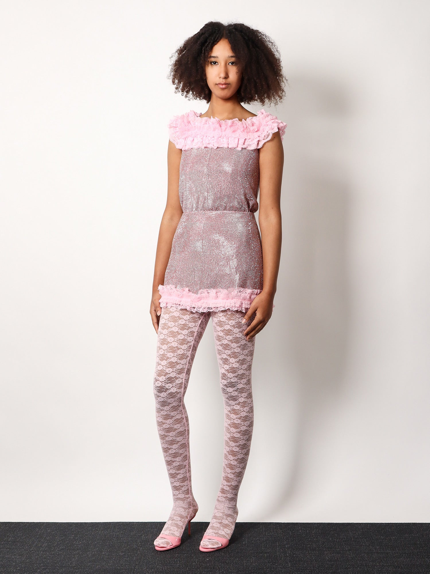 SELF PORTRAIT RESIDENCY - Self Portrait Residency Christopher Kane Residency Skirt With All-Over Rhinestones - 2