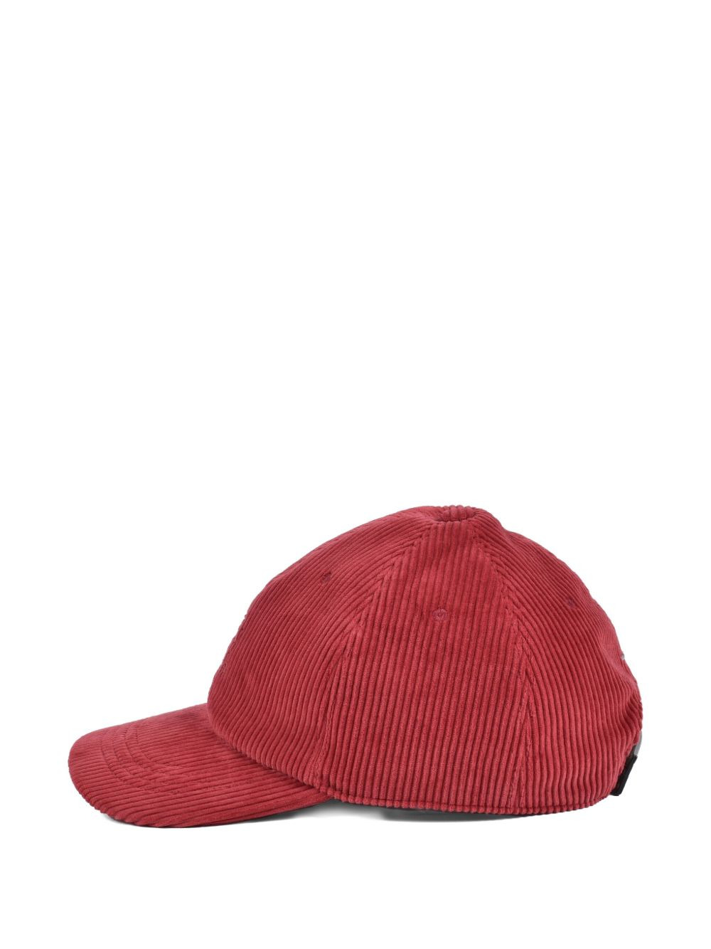 embroidered corduroy cap - 3