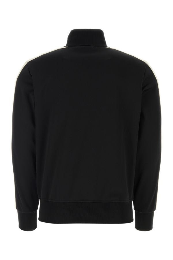 Black polyester sweatshirt - 2