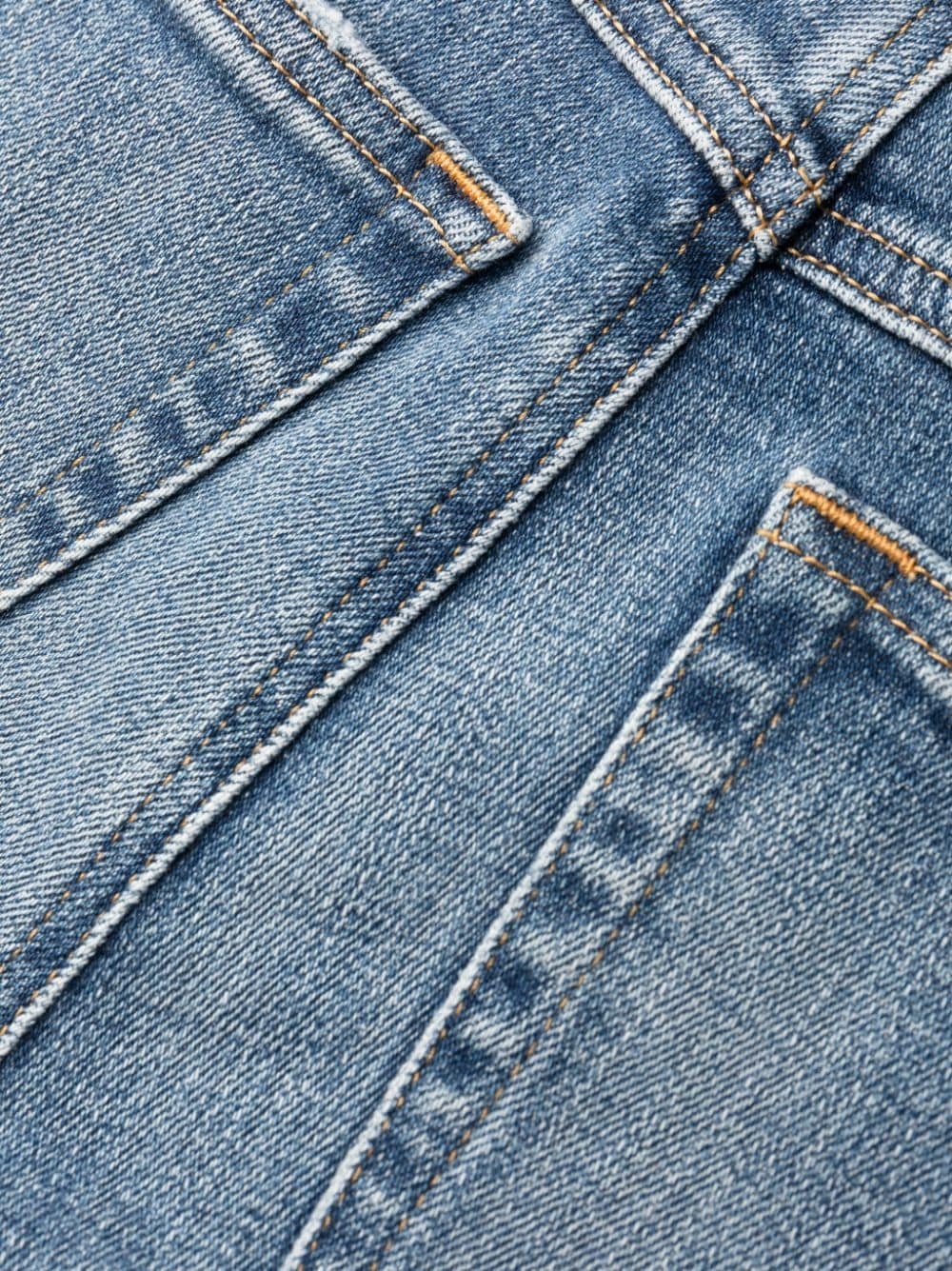 distressed skinny jeans - 7