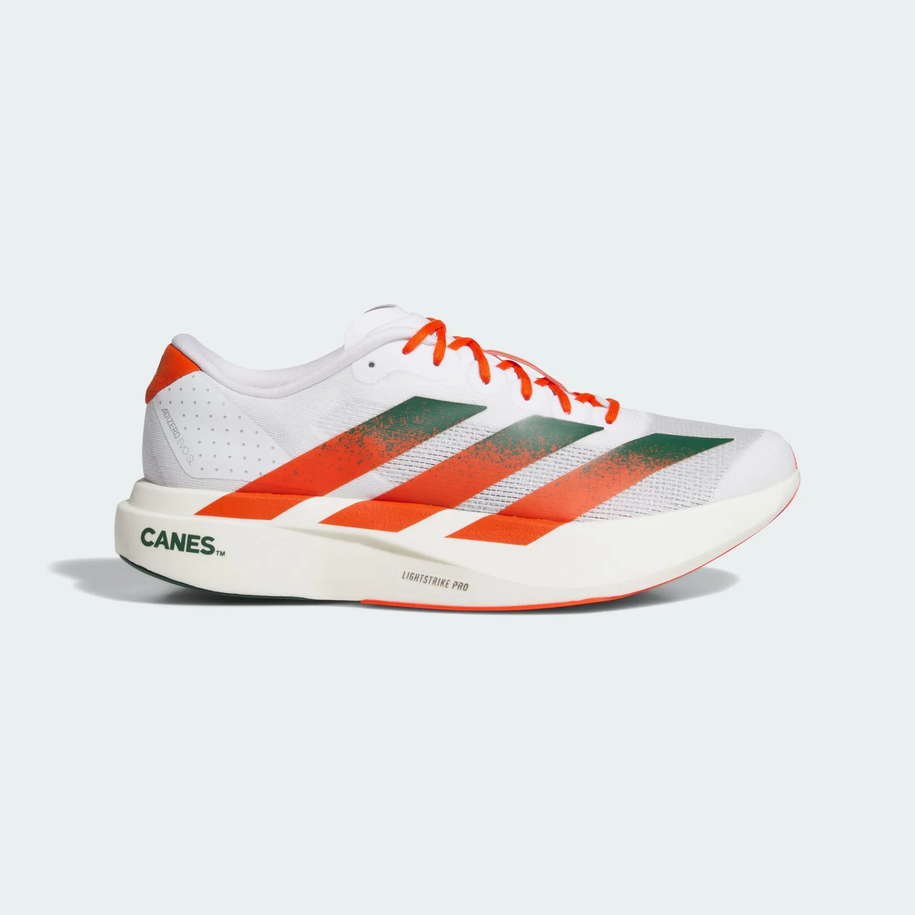 Miami Hurricanes Adizero EVO SL Shoes - 1