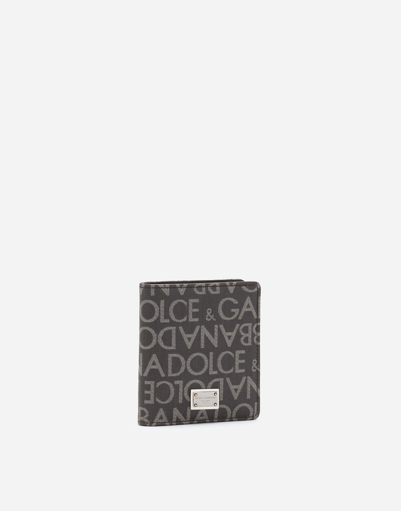 Dolce & Gabbana Coated jacquard bifold card holder outlook