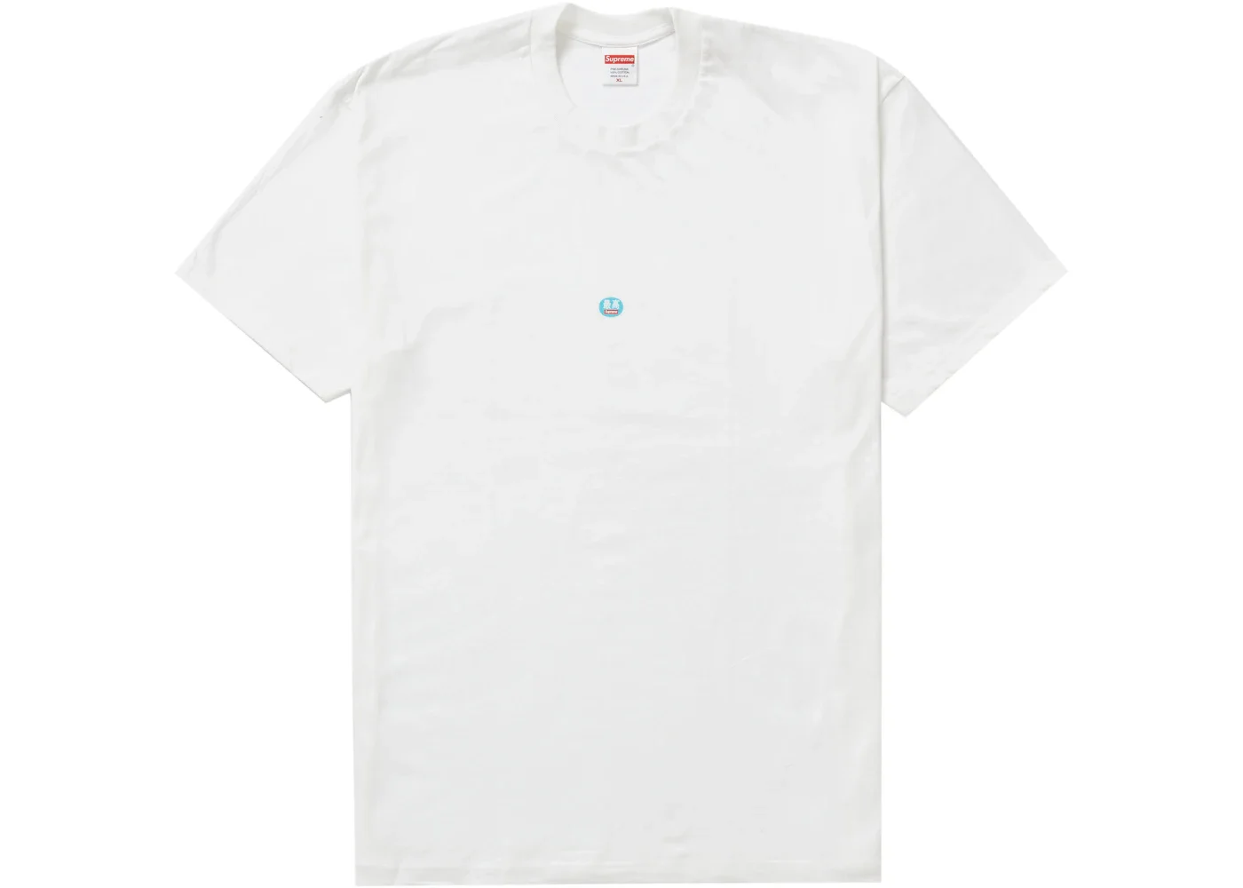 Supreme Sticker Tee White - 1