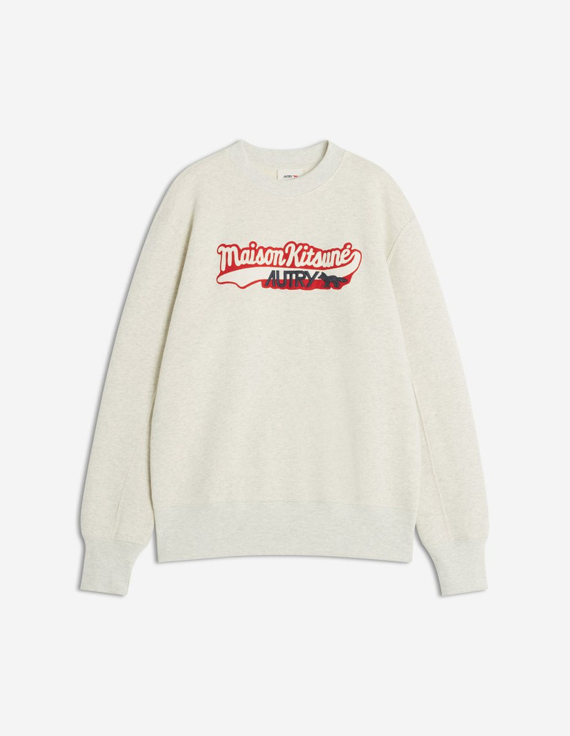 MAISON KITSUNE x AUTRY VARSITY SWEATSHIRT 1