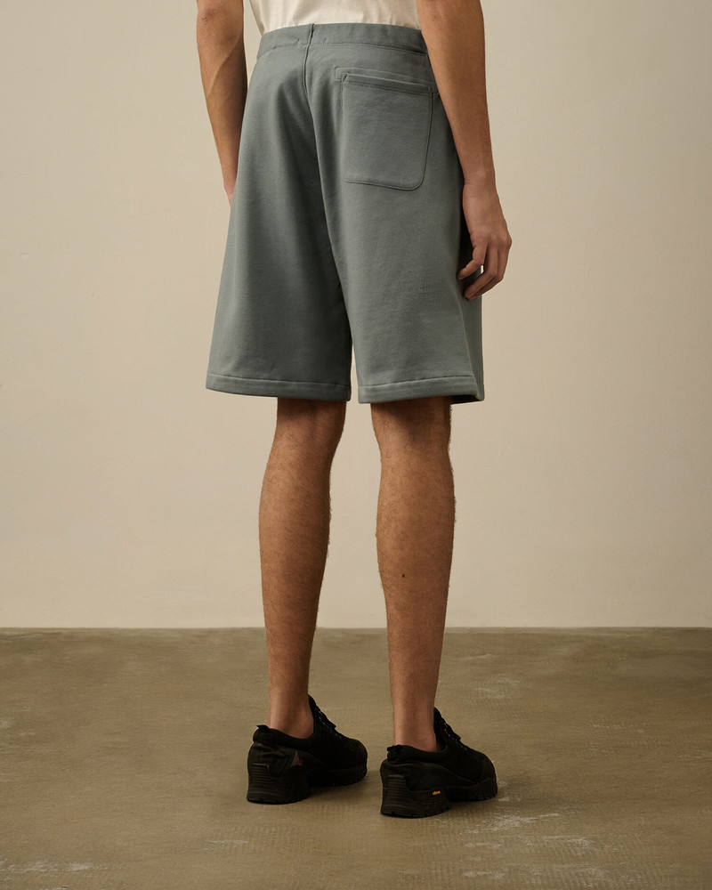 Diagonal Raised Fleece Logo Shorts 4