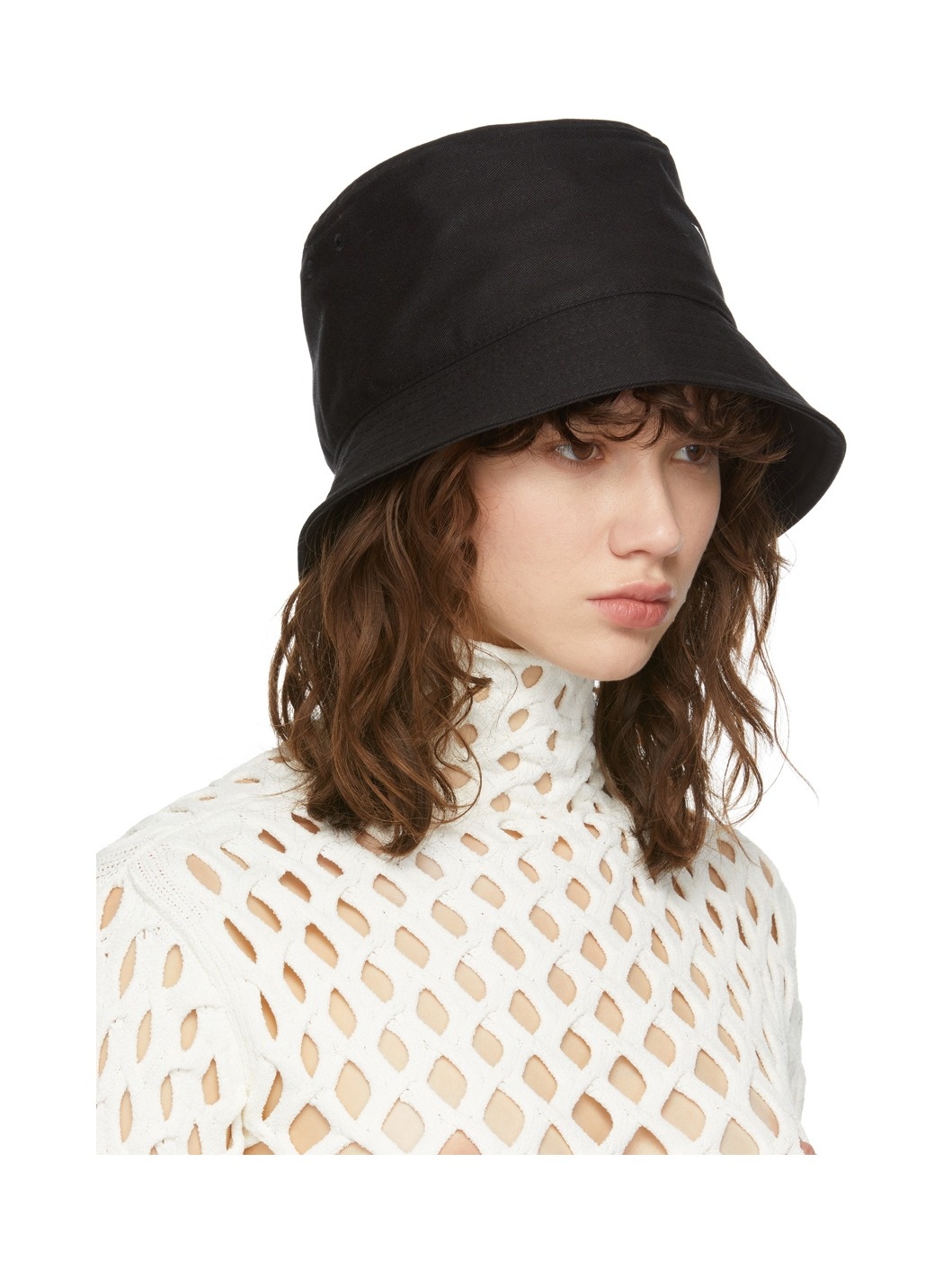 Black VLTN Bucket Hat - 2
