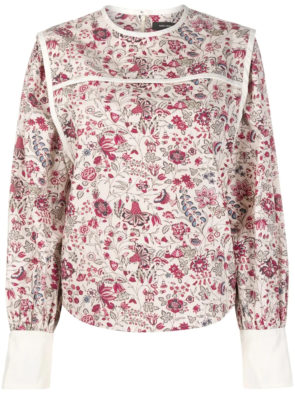 Casey floral-print blouse - 1