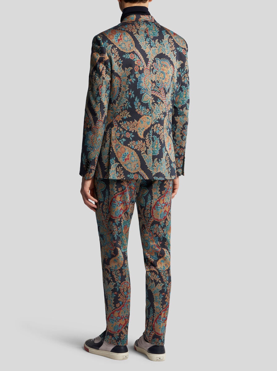 ジャケット・アウター ETRO paisley jacquard tailored jacket Etro Floral Paisley Jacquard Jacket | Neiman Marcus