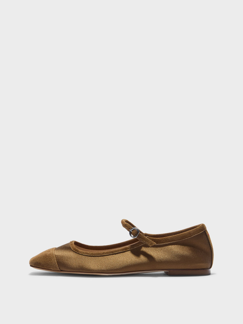 Uma Cap Satin Mary-Janes 1