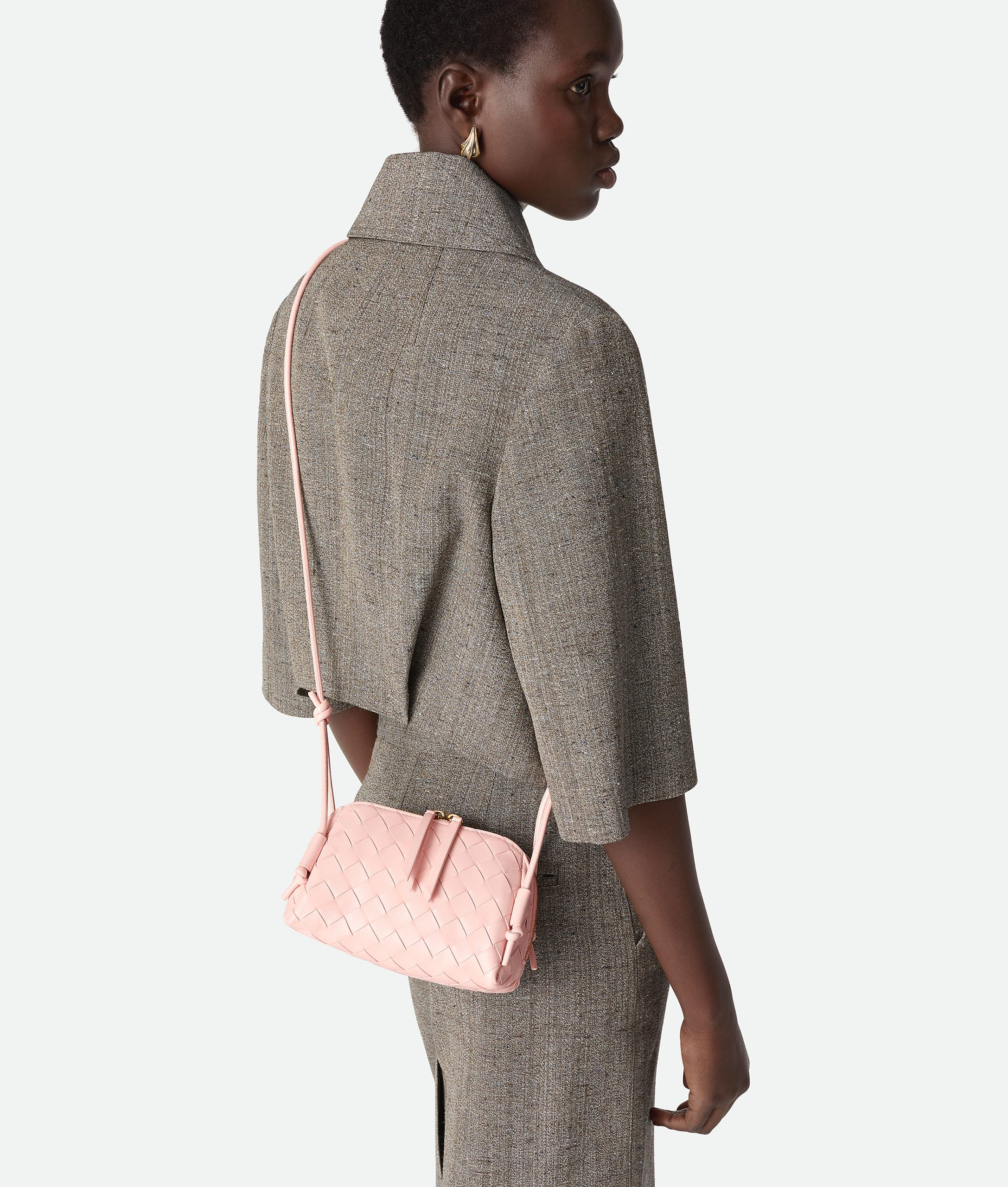 Bottega Veneta – Concert Pouch – Seashell - 2