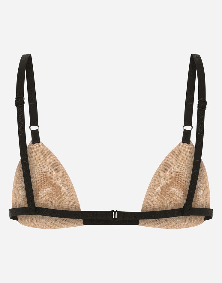 Rhinestoned bra - 2